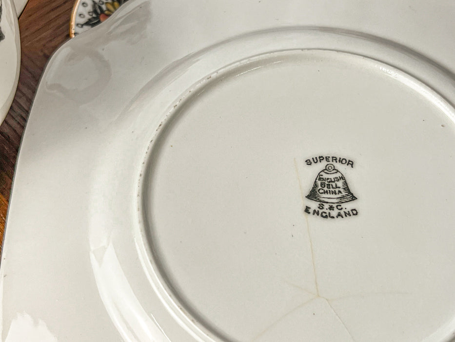 カップ&ソーサー(トリオ)b145