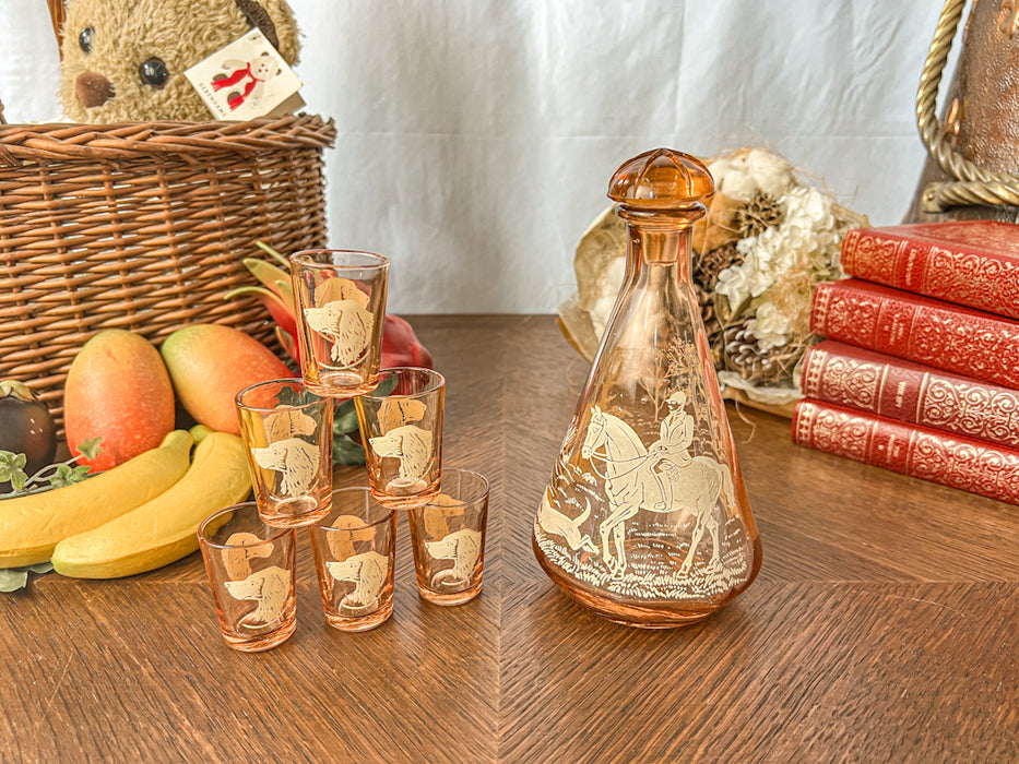 デカンタ&ショットグラスc63