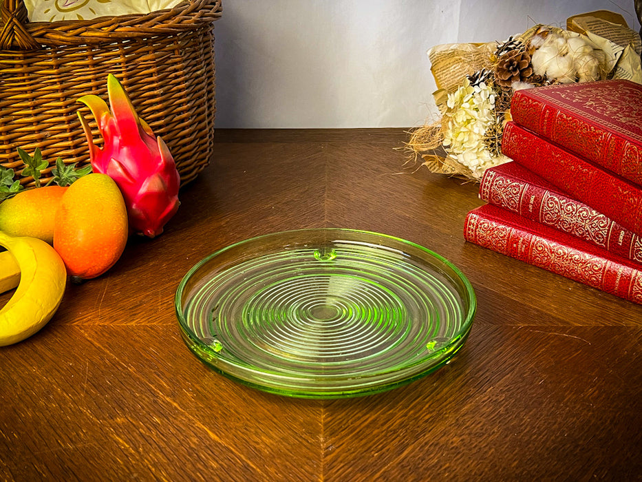 ガラスコンポートc219o