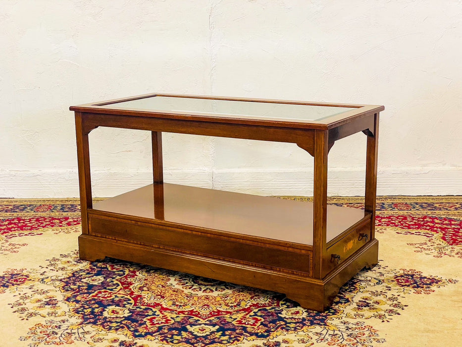 ガラストップコーヒーテーブルd242