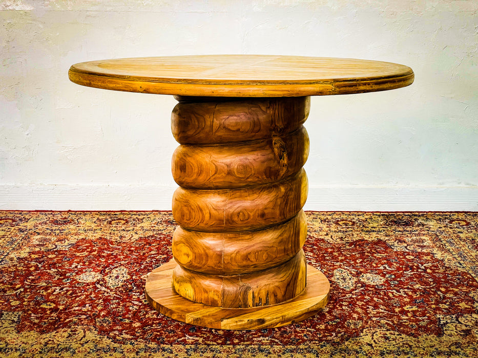 チークラウンドテーブルtb2059